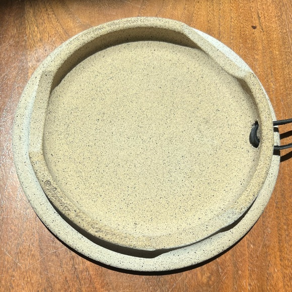 Bristoleaf Pottery, Wizard of Clay RARE š Bristoleaf Trivet for Use or Hanging - Picture 7 of 9